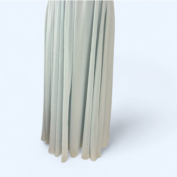 Azazie Sky Blue and Cream Fabric - Picture 3 of 16